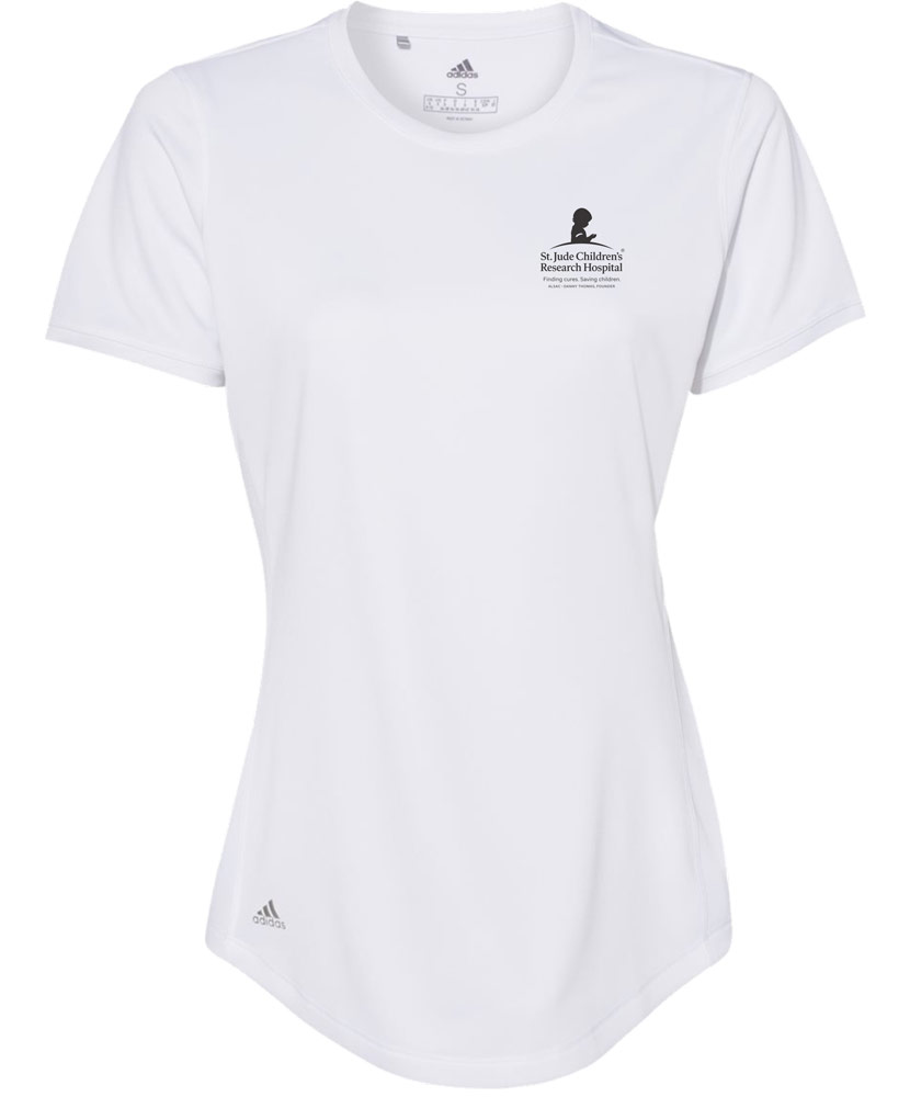 Women's adidas® White Performance Shirt